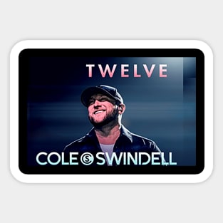 Cole Swindell twelve Sticker